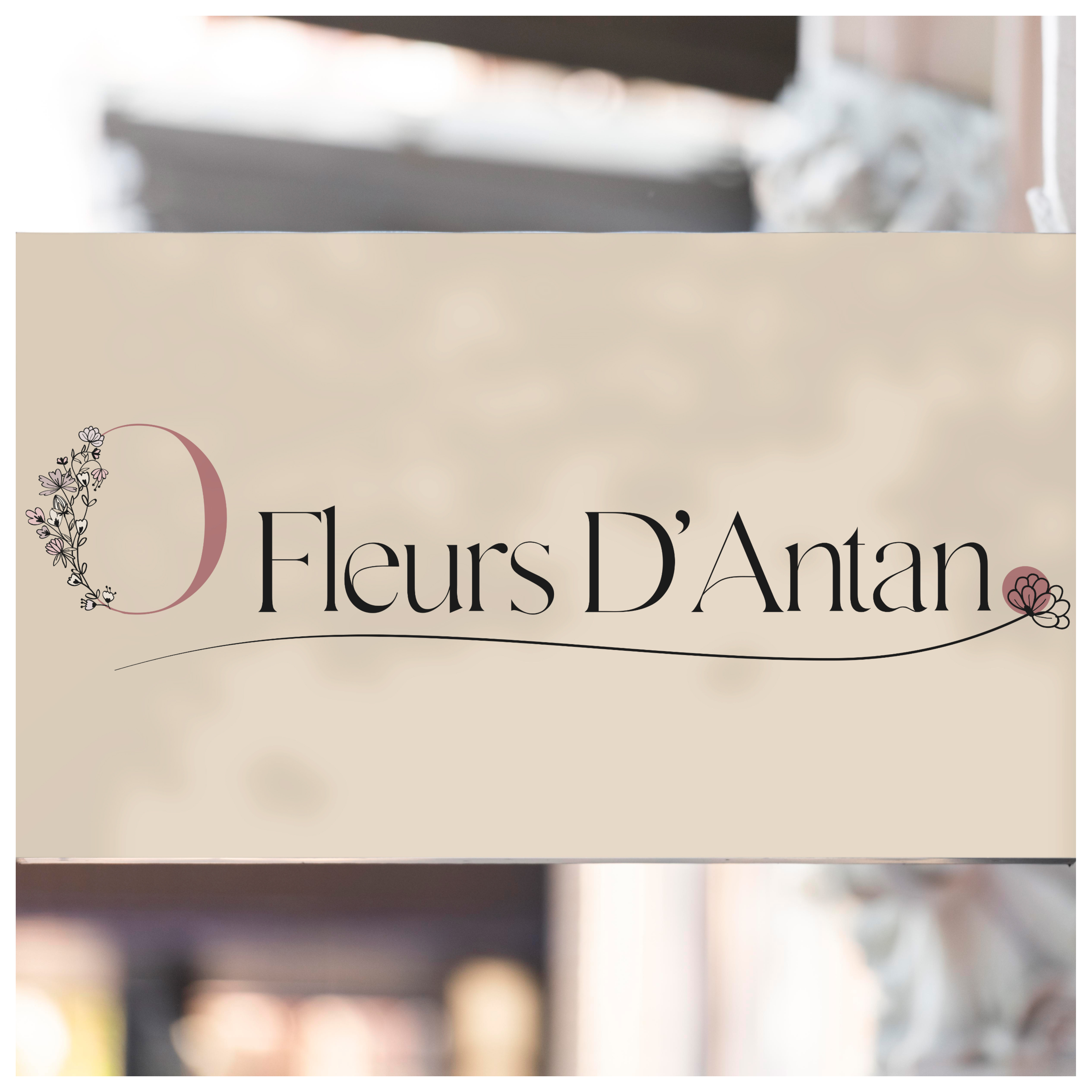Devanture Fleurs D'Antan